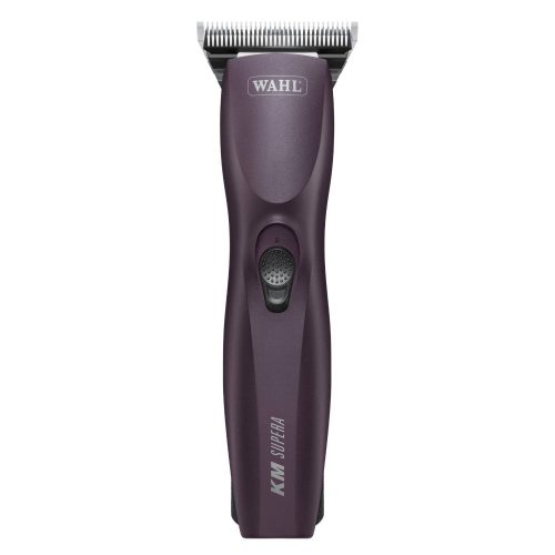 Wahl KM Supera Horse Clipper 2x Battery Burgundi erős nyírógép széles fejjel, kofferben lovak részére (1263-0473)