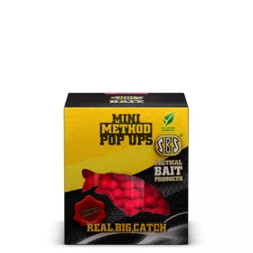   SBS Mini Method Pop Ups Lebegő Mini Bojli 8-10mm 20g Pineapple - Ananász (12738)