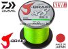 Daiwa J-Braid X8 Braid Chartreuse 1500m 0,35mm fonott zsinór (12750-235)