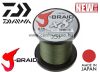 Daiwa J-Braid X8 Dark Green 8 Braid  1500m 0,20mm fonott zsinór (12751-220)