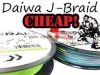 Daiwa J-Braid X8 Multicolor 8 Braid 300m 0,16mm fonott zsinór (12755-116)