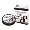 Daiwa Tournament X8 Braid Evo+ Dark Green 135m 0,10mm 6,7kg fonott zsinór (12760-010)