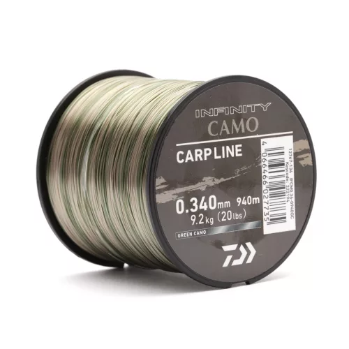 Daiwa Infinity® Camo Carp 0.300mm 1/4lbs 1210m monofil zsinór (12767-130)