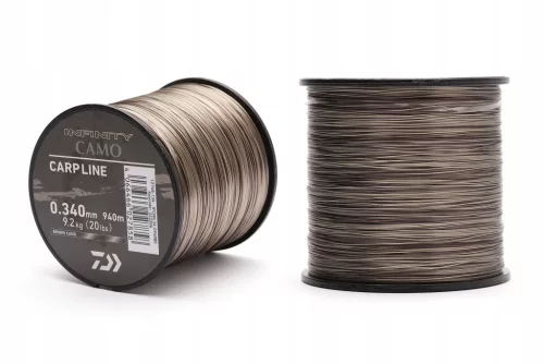 Daiwa Infinity® Camo Carp Brown 0.370mm 1/4lbs 810m monofil zsinór (12768-137)