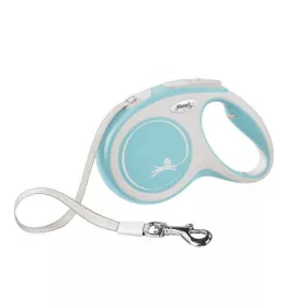   Flexi New Comfort M Tape szalagos póráz 5 m 2 kg  -világos kék (12909)
