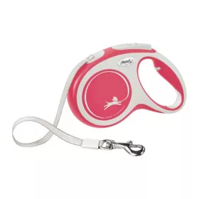   Flexi New Comfort M Tape szalagos póráz 5M 25 kg  - piros (12911)