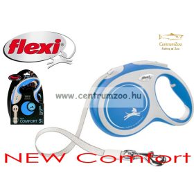   Flexi New Comfort L Tape Szalagos Póráz 5M 60Kg - Kék (12914)