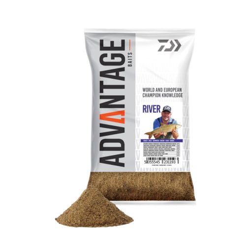 Daiwa Advantage Baits Feeder Fishing Groundbait River 1kg etetőanyag (13300-008) New