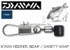 Daiwa N'Zon Feeder Bead  Safety Snap  6db (13310-010)