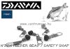 Daiwa N'Zon Feeder Bead  Safety Snap  6db (13310-010)