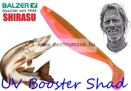 Shirasu Uv Booster Gumihal 13Cm (13746013) Pink Motoroil