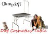 Professional Dog Cosmetics Blue Table kozmetikai, kiállítási asztal