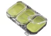 Daiwa Waterproof Sealed Unit Case Green Smoke vízálló doboz  3 rekesz 11x6.5x1.3cm (14413-300)