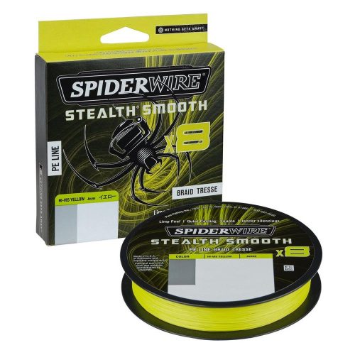 Spiderwire Stealth Smooth 8 Braid Yellow Braid 150m 0,09mm 7,5kg (1515616)