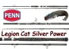 Penn Legion® Cat Silver Power Allround 2.40m 100-300g 2r harcsás bot (1519186)
