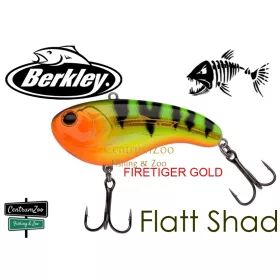   Berkley® Flatt Shad Megbízható Wobbler Fs-124-Xh-Ftg - Firetiger Gold (1532698)
