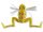 Daiwa Prorex Micro Frog 35DF gumibéka Yellow sárga (15403-003)