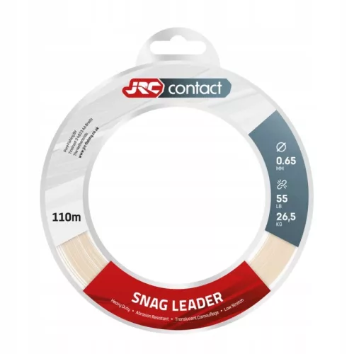 Jrc Contact Snag Leader 110m 55lbs 26,5kg 0.65mm Camo előtétzsinór (1553987)