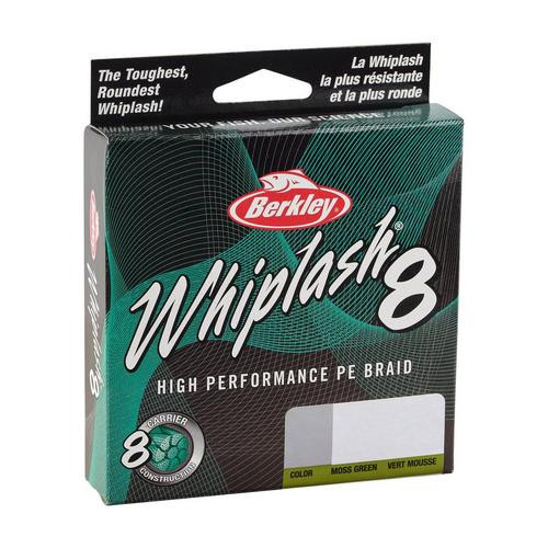 Berkley Whiplash 8 0,12mm 150m Green fonott zsinór (1579683)