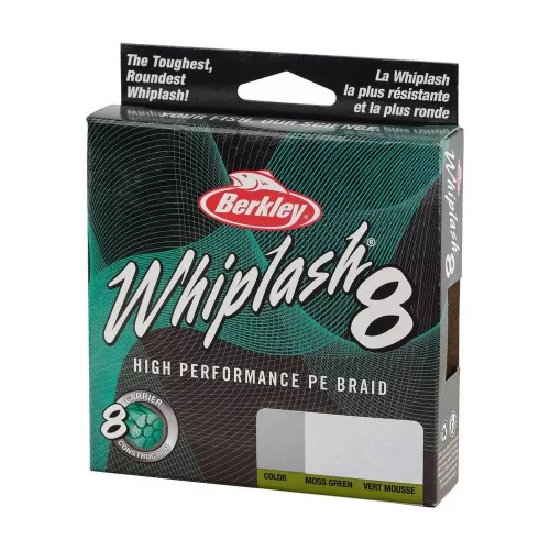 Berkley Whiplash 8 0,20mm 300m Green 37,7kg fonott zsinór (1579697)