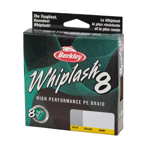Berkley Whiplash 8 0,25mm 150m  Yellow fonott zsinór (1579721)