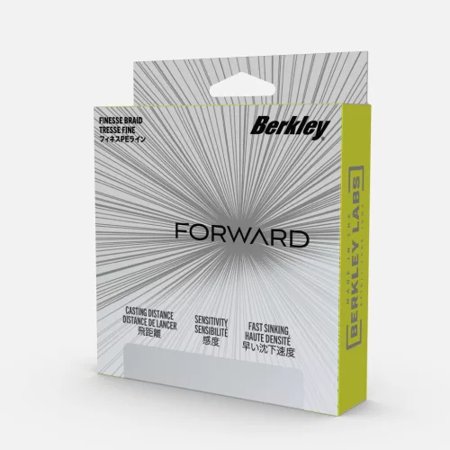 Berkley Forward Finesse Braided Fishing Line nanofil zsinór Flame Green 0.12mm 5.7kg 150m (1625172)