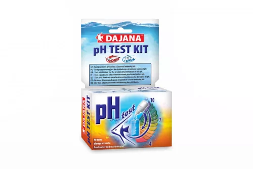 Dajana Ph Test Kit 10Ml - Kémhatás Teszt Akváriumokhoz, Kerti Tó És Locsoló Vízhez (16882)