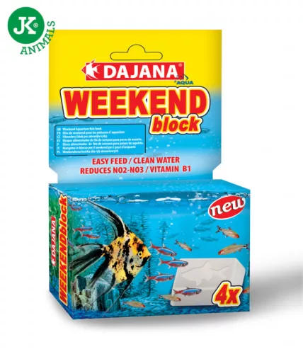DAJANA-WEEKEND Block díszhaltáp tömb hétvége idejére 4db (16945)