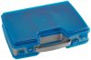 Plano 1715-02 Double Sided Adjustable Large Silver - Blue Plastic Tackle Utility Box Horgászdoboz (171502Kr)