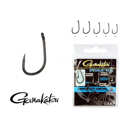 Gamakatsu G-Carp Specialist RX BL 10db (185032-0**)