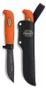 Marttiini Martef FinnSkinner Knife Orange kés bőr tokkal (186024T)