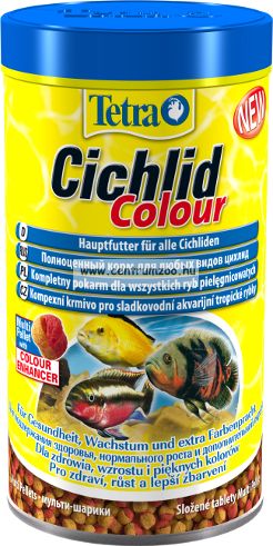 Tetra Cichlid® Colour Pellets 500 ml sügértáp (197343)