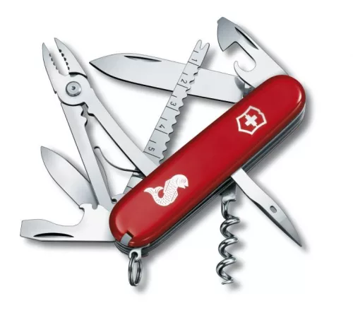 Victorinox Angler Red zsebkés, svájci bicska  1.3653.72