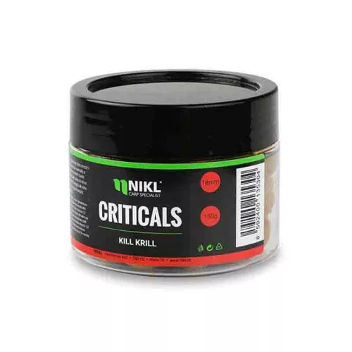 Nikl Carp Specialist -  Criticals  Kill Krill Wafters bojli - 24mm - 150g 2035328