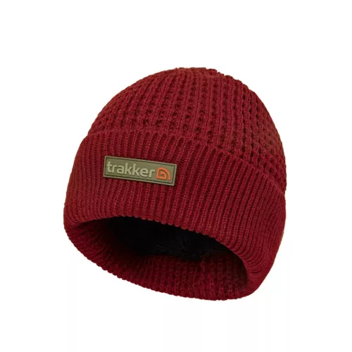 Trakker Plum Textured Beanie téli sapka  (207614)