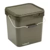 Trakker Olive Square Container inc tray 13 liter vödör betéttel  (216113)