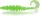 Zebco Magic Trout T-worm Twister Cheese 5,5cm 1,5g Neon Green 6db  (3279306)