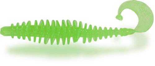 Zebco Magic Trout T-worm Twister Cheese 5,5cm 1,5g Neon Green 6db  (3279306)