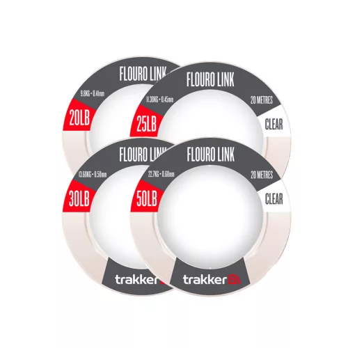 Trakker Fluoro Link 30lb 0.50mm fluorocarbon zsinór (227454)