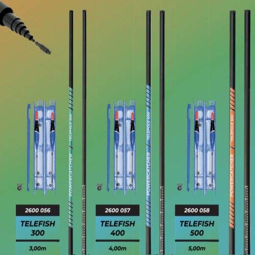 Spro PowerCatcher Telefish Pole Starter Kit 300 Fun Green spicc bot szerelékkel (2600-056)