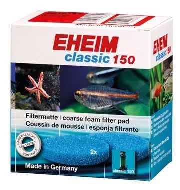 Pótszivacs Eheim kék durva szűrőpárna készlet classic 150 szűrőbe 2211-es 2 db (2616111)