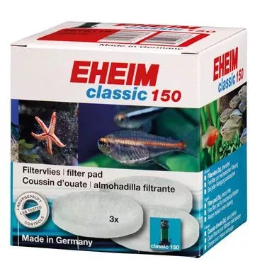 Pótszivacs Eheim fehér finom szűrőpárna készlet classic 150 szűrőbe 2211-es 3 db (2616115)