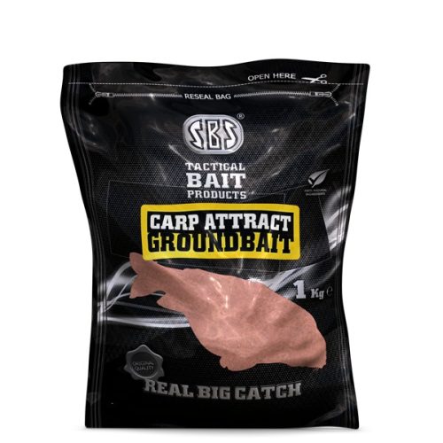 Sbs Carp Attract Groundbait etetőanyag 1kg  Strawberry Jam (Eperkrém)