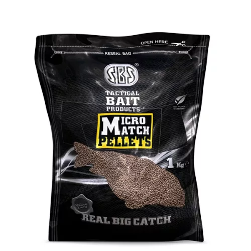 SBS Micro Match Betain Pellet 1kg Strawberry Jam eperkrém (28001)