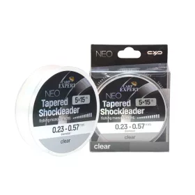   Carp Expert Neo Tapered Shock Leader 15mx5db 0.23-0.57mm vékonyodó előke zsinór (30019-523)