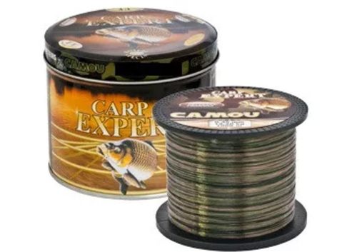 Carp Expert Camou 1000m 0,25mm 8,6kg bojlis zsinór fém dobozos (30103-825)