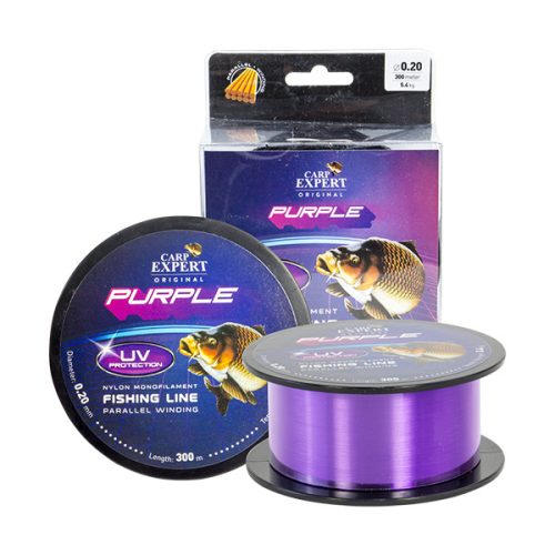 Carp Expert Uv Purple Carp Line  300m 0,20mm 5,4kg bojlis zsinór (30121-020)