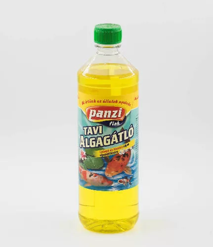 Panzi - Tavi Algagátló 1000ml hatásos árnyékoló, fényvédő 40m3 tóhoz Algásodásra (305721)