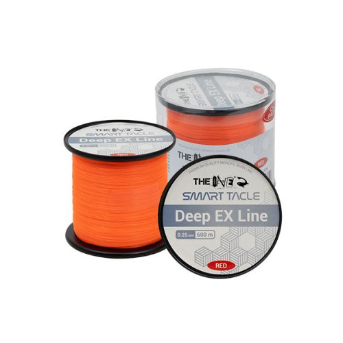 The One Deep EX Line Soft Red 300m 0,22mm  monofil zsinór (31721-022)