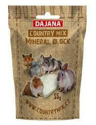 Dajana Country Mix Mineral & Fruit & Vitamins Block fogkoptató és rágójáték rágcsálóknak 55g (32266)